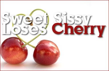 Sweet sissy "Loses Cherry"